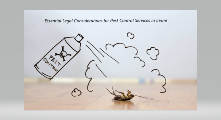 Essential Legal Considerations for Pest Control