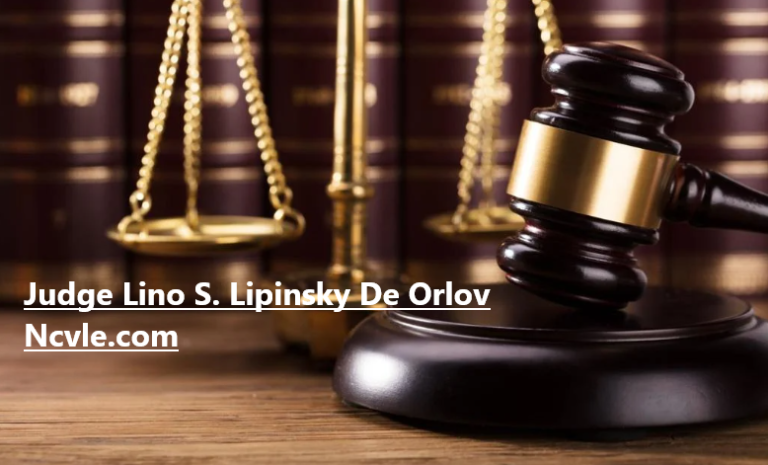 Judge Lino S. Lipinsky De Orlov