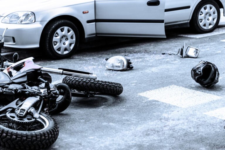 Motorcycle Crash Yesterday