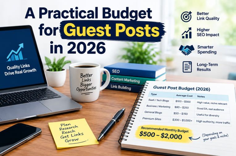A Practical Budget for Guest Posts in 2026